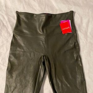 Brand new with tags Spanx faux leather legging